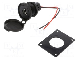 Automotive power supply; USB A socket,USB C socket; Inom: 3.6A