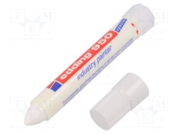 Marker: industrial; white; 10mm; EDDING 950