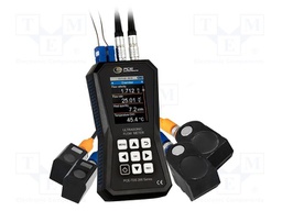 Meter: flow analyzer; colour,LCD 2,8"; ±32 m/s; USB; 1s÷12h