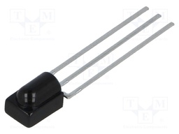 Integrated IR receiver; 38kHz; 45°; 2.5÷5.5V