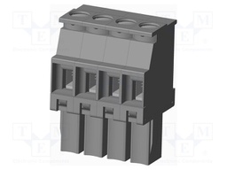 Connector: pluggable terminal block; plug; female; angled 90°