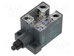 Limit switch; plastic plunger; NO x2; 10A; max.400VAC; max.250VDC