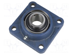 Bearing: bearing unit Y; with square flange; 30mm; bearing steel