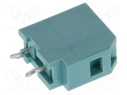 Connector: wire-board; male; CP-6.5; PIN: 2; vertical; on PCBs; THT
