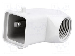 Enclosure: for HDC connectors; size 3A; for cable; for latch