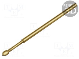 Test needle; Spring compression: 4mm; 6.35mm; Min.pitch: 2.54mm