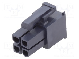MiniFitJr Rcpt DR V2 GW 4Ckt