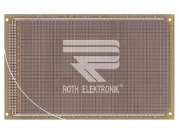 Board: universal; double sided,prototyping; W: 100mm; L: 160mm
