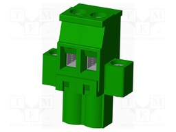 Connector: pluggable terminal block; plug; female; angled 90°