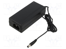 Power supply: switching; 24VDC; 2.7A; Out: 5,5/2,1; 65W; 90÷264VAC