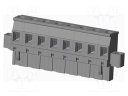 Connector: pluggable terminal block; plug; female; angled 90°