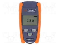 Meter: optical power; LCD; Range: -70÷.10dBm; Meas.accur: ±0.25 dB