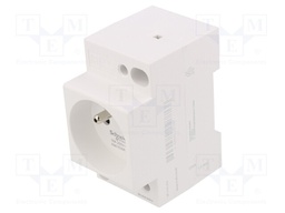 E-type socket; 250VAC; 16A; DIN