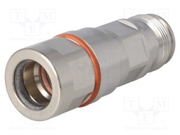 Connector: 4.3-10; for cable; straight; plug; female; 50Ω; IP68