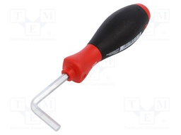 Screwdriver; Allen hex key; Size: HEX 6mm; angular