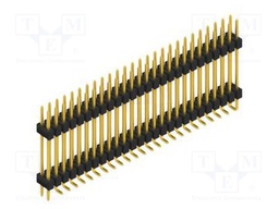 Connector: pin strips; pin header; male; PIN: 52; 2.54mm; SMT; 2x26