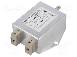 Filter: anti-interference; Cx: 100nF; Cy: 100nF; 0.2mH; 10A; Poles: 1