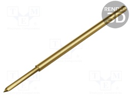 Test needle; Spring compression: 4.3mm; 6.35mm; Min.pitch: 2.54mm