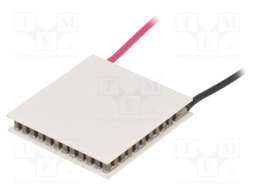 Module: Peltier; 8.5V; 3.3A; 30x30x4.7mm; 18W; Mat: Al2O3; 16AWG