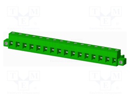 Connector: pluggable terminal block; plug; female; straight; 12A