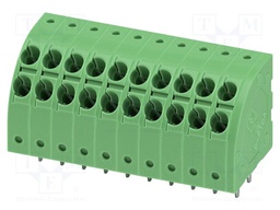PCB terminal block, nominal current: 17.5 A, rated voltage (