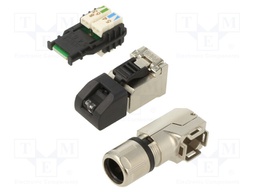 FA RJ45 CAT6A 8P MA RA SHLD IPC AWG22