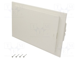 Enclosure: for modular components; IP40; No.of mod: 18