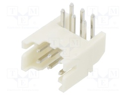 Socket; wire-board; male; 2mm; PIN: 6; THT; 100V; 2A; angled