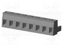 Connector: pluggable terminal block; plug; female; straight; grey