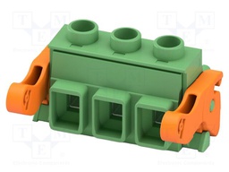 PCB connector, nominal cross section: 2.5 mm?, color: green,