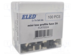 Fuse: fuse; 2A; 58VDC; automotive; 10.9mm; 10.9x3.8x8.73mm