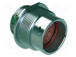Connector: circular; plug; 7.5A; 250V; PIN: 21; IP67; straight; zinc