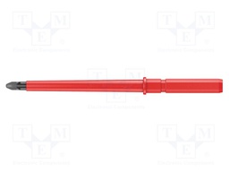 Interchangeable blade; Pozidriv®; Size: PZ2; insulated; 154mm
