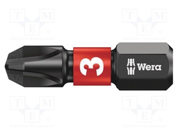 Screwdriver bit; Phillips; PH3; Overall len: 25mm