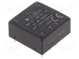Converter: DC/DC; 15W; Uin: 36÷75V; 12VDC; Iout: 1.25A; 1"x1"; 15g