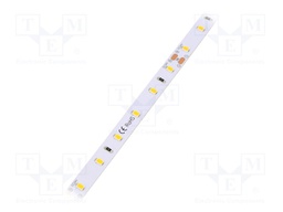 LED tape; white warm; 2835; 24V; LED/m: 60; 8mm; IP33; 6W/m