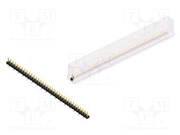 Connector: pin strips; pin header; male; PIN: 35; 2.54mm; SMT; 1x35
