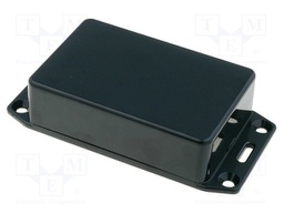 Enclosure: multipurpose; X: 56mm; Y: 85mm; Z: 25mm; 1591; ABS; black