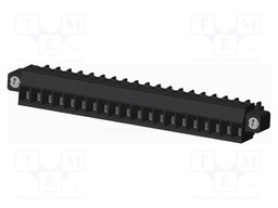 Connector: pluggable terminal block; plug; female; straight; 300V