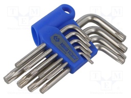 SET OF ALLEN BUTTONS 9 pcs. 1143 - TORX T10 - T50