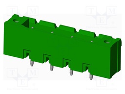 Connector: pluggable terminal block; socket; male; straight; THT