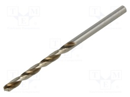 Drill bit; for metal; Ø: 3.3mm; L: 65mm; HSS; Working part len: 36mm