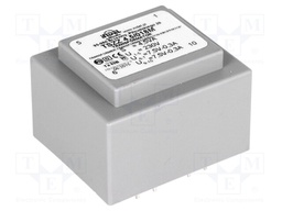 Transformer: encapsulated; 4.5VA; 230VAC; 7.5V; 7.5V; 0.3A; 0.3A