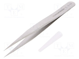 Tweezers; 120mm; for precision works; Blades: straight