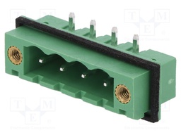 Pluggable terminal block; 5.08mm; ways: 4; angled 90°; socket