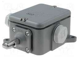 Limit switch; pusher with parallel roller; NO + NC; 16A; IP56