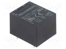 Converter: AC/DC; 3.5W; Uout: 5VDC; Iout: 700mA; 80%; Mounting: PCB