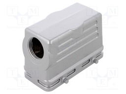 Enclosure: for HDC connectors; C146; size E16; for cable; angled