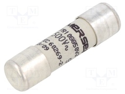 Fuse: fuse; gG,time-lag; 2A; 500VAC; 250VDC; 10x38mm