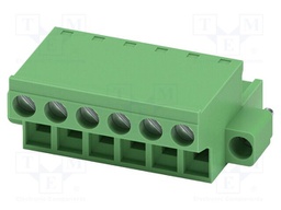 PCB connector, nominal cross section: 2.5 mm?, color: green,